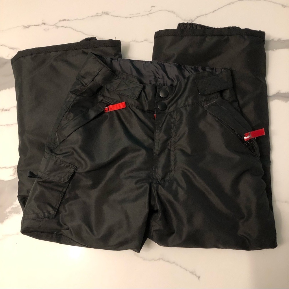 Champion Black Snow Pants Snowboarding/Skiing Unisex XS 4-5